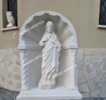 CUPOLA CON STATUA DELCUORE DI GESù ALTEZZA 65 CM - immagine 4