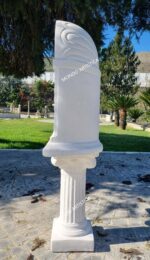 Cupola cielo azzurro con base altezza 116 cm - Adatta per statue fino a 50 cm di altezza - immagine 4