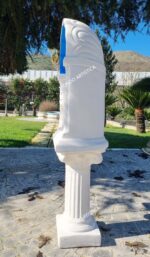 Cupola cielo azzurro con base altezza 116 cm - Adatta per statue fino a 50 cm di altezza - immagine 7