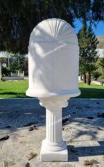 Cupola cielo azzurro con base altezza 116 cm - Adatta per statue fino a 50 cm di altezza - immagine 8