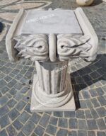 Colonna con capitello ionico altezza 77,5 cm - immagine 6