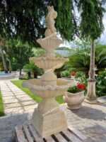 Fontana Decorativa a 3 livelli altezza 160 cm - immagine 2
