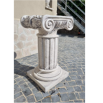 Colonna con capitello ionico altezza 77,5 cm