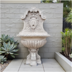 Fontana imperiale a parete altezza 182 cm