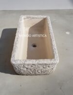 Lavandino unica vasca 80x40 cm - immagine 7