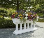 Fioriera - Vaso divisorio - 118x25x61 cm - immagine 8