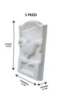 Bordura per aiuola - n° 5 pezzi totale 95 cm - immagine 2