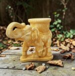 Elefante decorativo con vaso - immagine 2