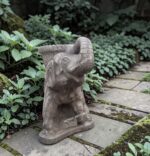 Elefante decorativo con vaso - immagine 3