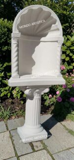 Cupola con base altezza 116 cm - Adatta per statue fino a 50 cm di altezza - immagine 4