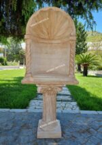 Cupola con base altezza 116 cm - Adatta per statue fino a 50 cm di altezza - immagine 5