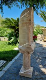 Cupola con base altezza 116 cm - Adatta per statue fino a 50 cm di altezza - immagine 6