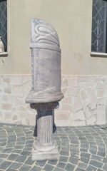 Cupola con base altezza 116 cm - Adatta per statue fino a 50 cm di altezza - immagine 3