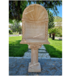 Cupola con base altezza 116 cm - Adatta per statue fino a 50 cm di altezza