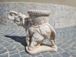 Elefante decorativo con vaso - immagine 3