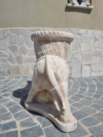 Elefante decorativo con vaso - immagine 8