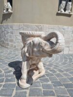 Elefante decorativo con vaso - immagine 6