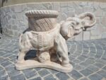 Elefante decorativo con vaso - immagine 5