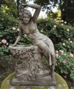 Statua Della Venere Alla Fonte - Altezza 140 cm - immagine 2