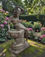 Statua Della Venere Alla Fonte - Altezza 140 cm - immagine 7