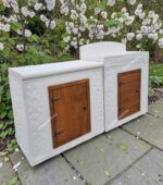 Lavandino da esterno con mobile e Piano di avoro - Larghezza 168 Cm - immagine 4