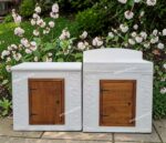 Lavandino da esterno con mobile e Piano di avoro - Larghezza 168 Cm - immagine 2