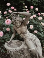 Statua Della Venere Alla Fonte - Altezza 140 cm - immagine 13